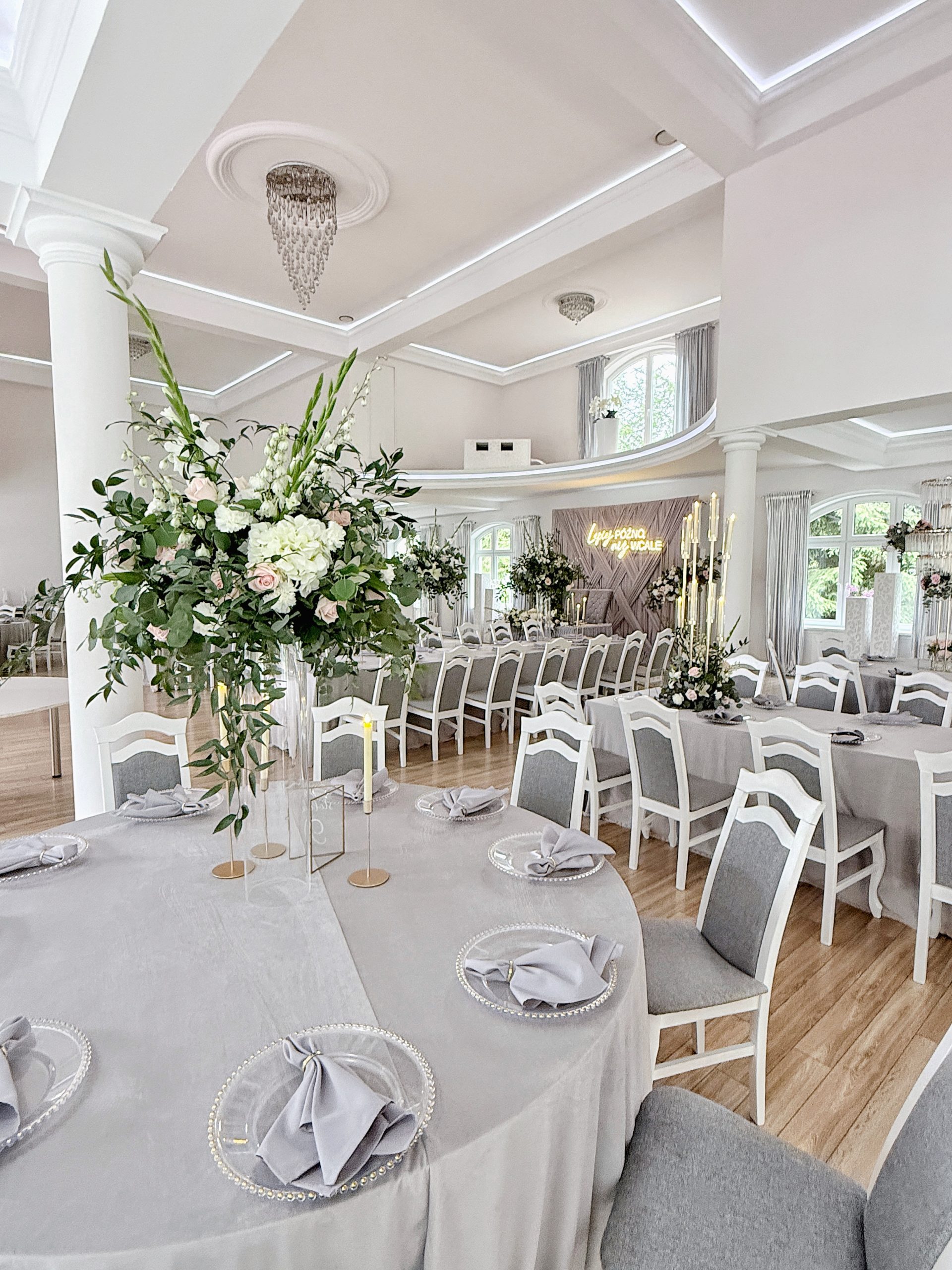 Dekoracje sali weselnej Rzeszów